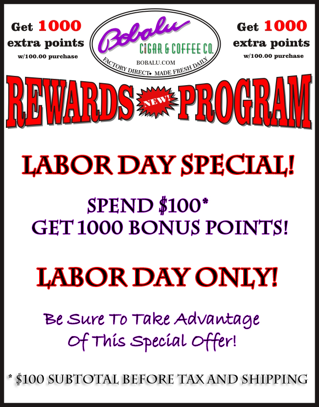 Labor Day Rewards Special