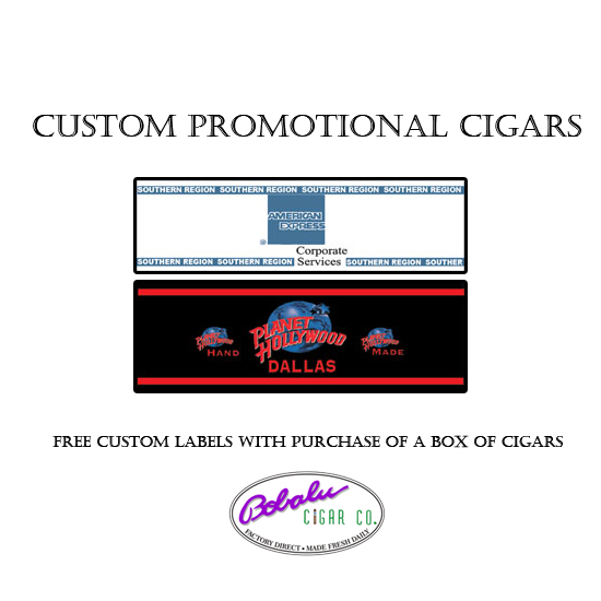 custom promotional cigars