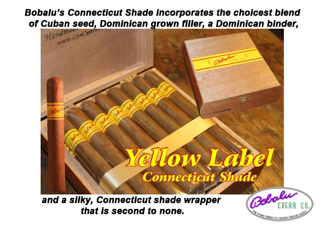 Connecticut Shade Yellow Label