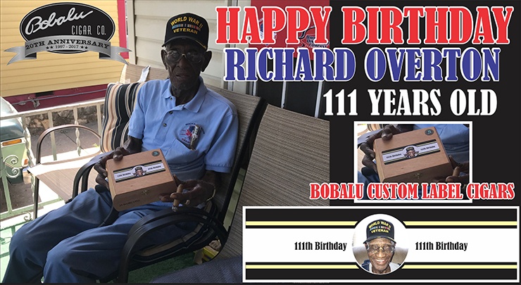 Richard Overton WW2 Veteran Cigar
