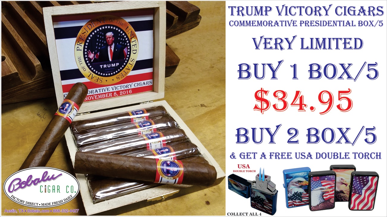 Trump Wins Collector Cigar!