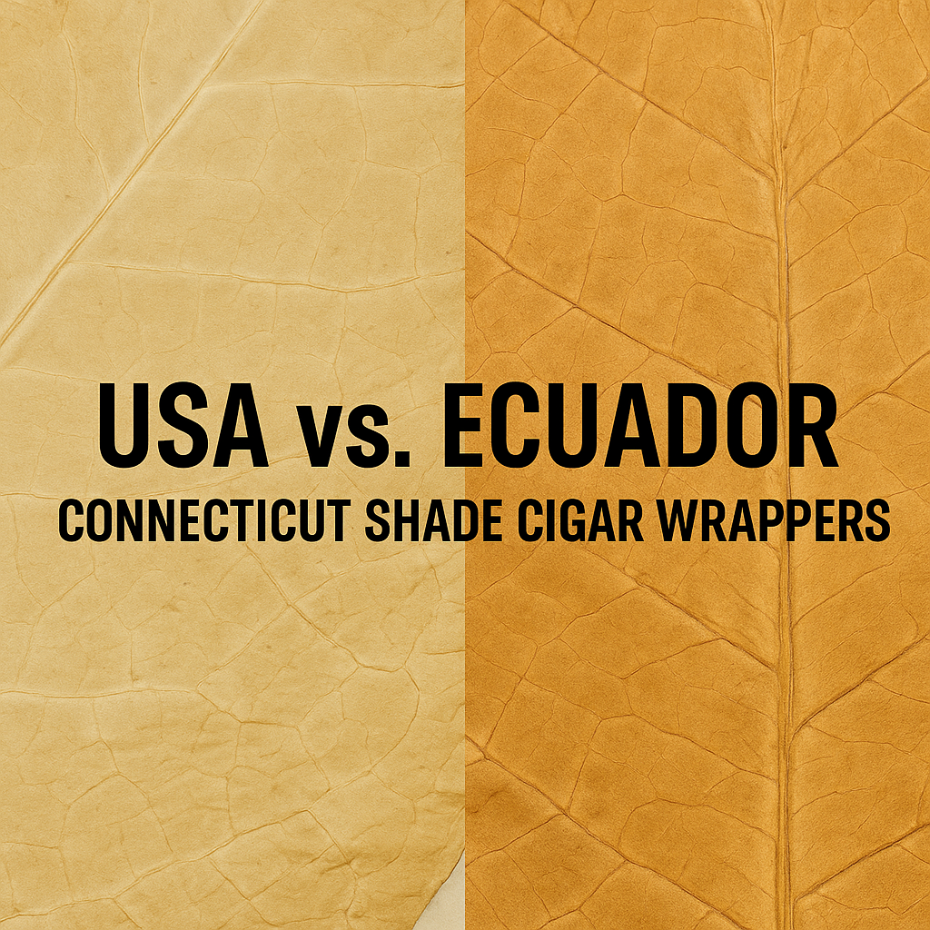 USA vs. Ecuador Connecticut Shade Cigar Wrappers: A Smooth Comparison