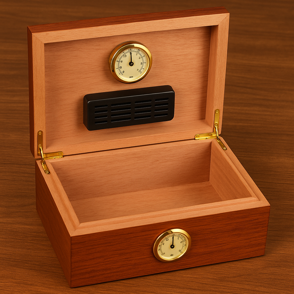 smart humidor, digital hygrometer
